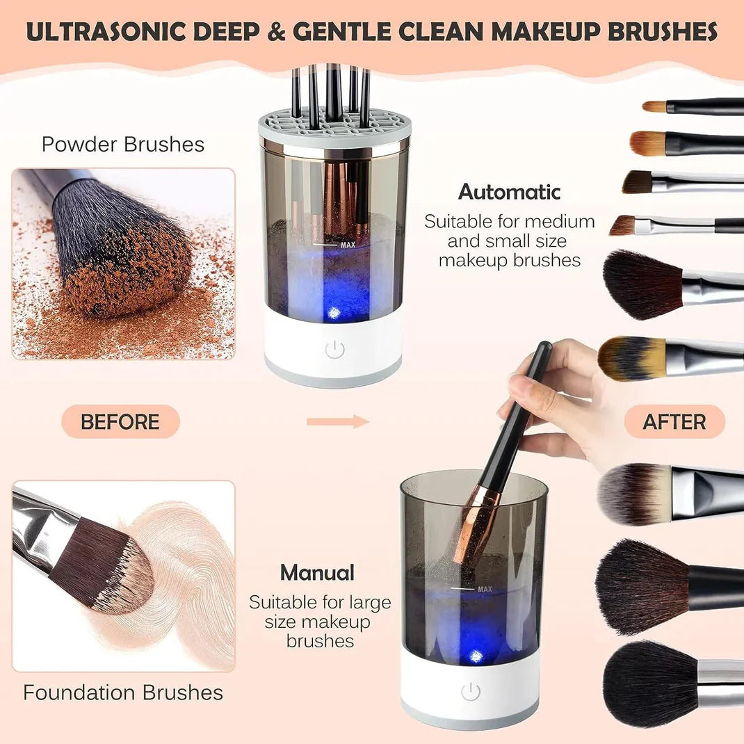 QuickClean Makeup Brush Cleaner